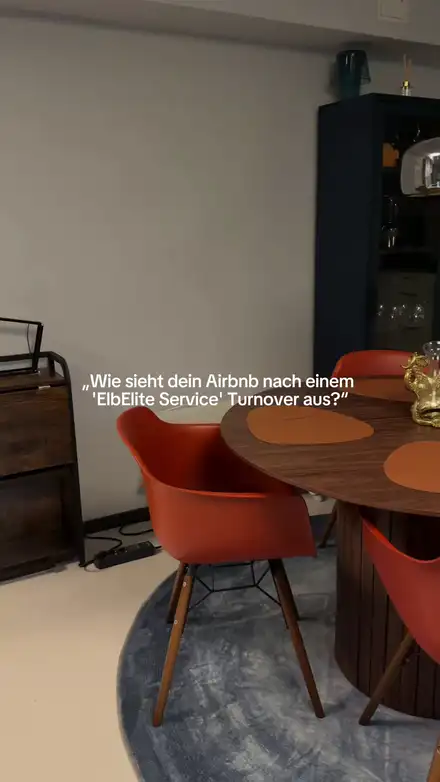 Rundgang durch eine fertig vorbereitete Ferienwohnung in Hamburg